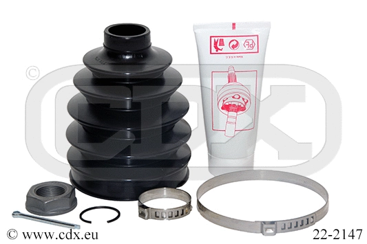 Jeu de joints-soufflets, arbre de commande CDX 22-2147