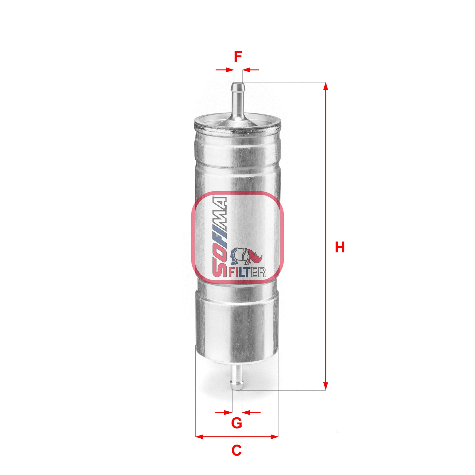 Filtre à carburant SOFIMA S 1508 B
