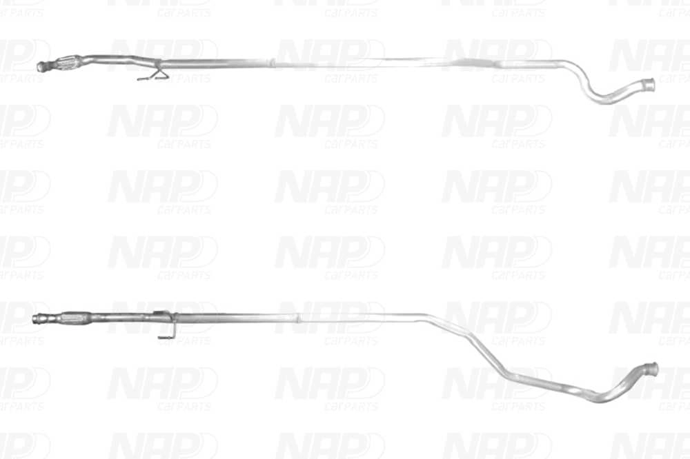 Tuyau d'échappement NAP carPARTS CAC10646