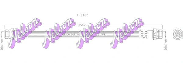 Flexible de frein KAWE H3302
