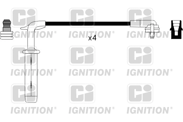 Kit de câbles d'allumage QUINTON HAZELL XC607