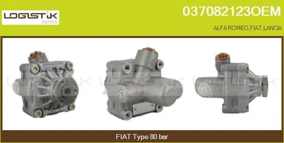 Pompe hydraulique, direction LGK 037082123OEM