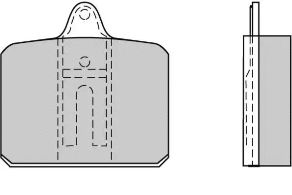 Kit de plaquettes de frein, frein à disque E.T.F. 12-0064