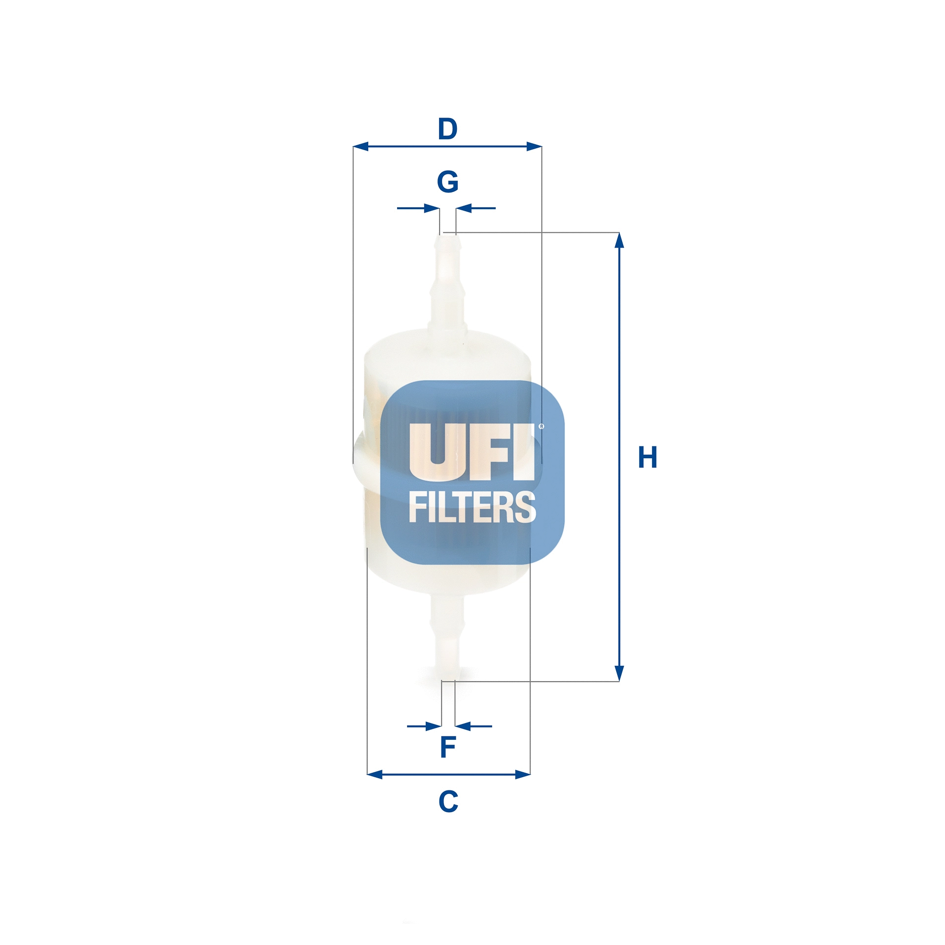 Filtre à carburant UFI 31.012.00