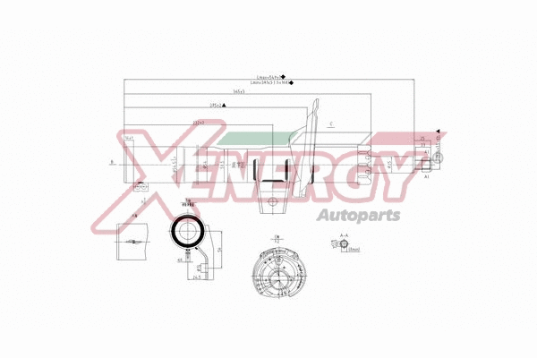 Amortisseur AP XENERGY X8015335