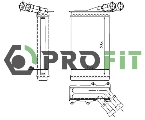Système de chauffage PROFIT 1760-0080