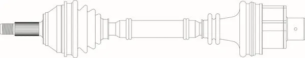 Arbre de transmission GENERAL RICAMBI RE3259