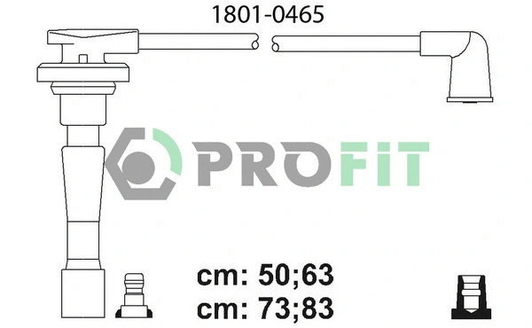 Kit de câbles d'allumage PROFIT 1801-0465
