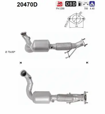 Catalyseur AS 20470D