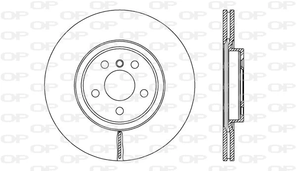 Disque de frein OPEN PARTS BDR2750.20