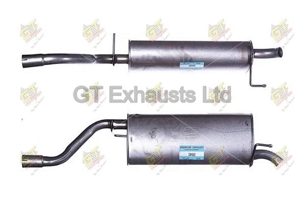 Silencieux arrière GT Exhausts GGM550