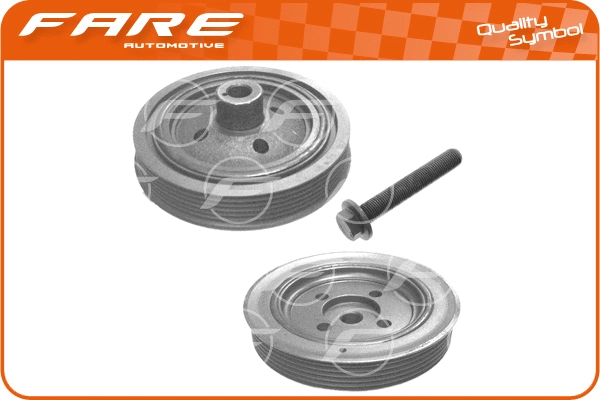 Kit de poulies, vilebrequin FARE SA 4267C