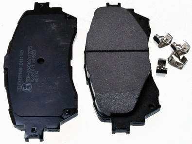 Kit de plaquettes de frein, frein à disque DENCKERMANN B111349
