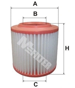 Filtre à air MFILTER A 8048