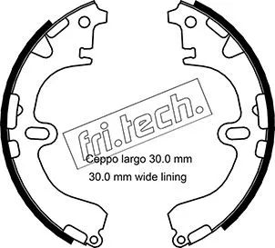 Jeu de mâchoires de frein fri.tech. 1115.289