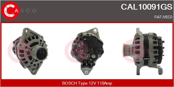 Alternateur CASCO CAL10091GS