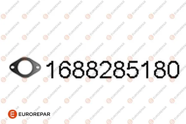 Joint, tuyau d'échappement EUROREPAR 1688285180