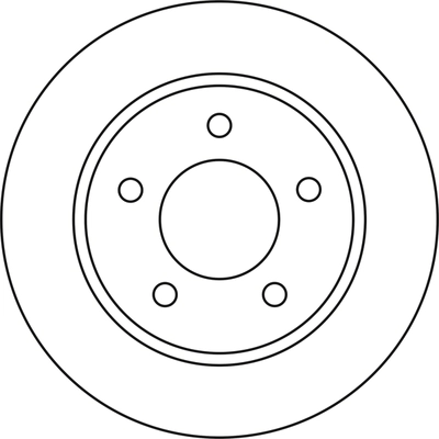Disque de frein ABTEX BD1212S