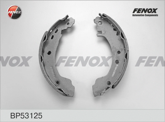 Jeu de mâchoires de frein FENOX BP53125