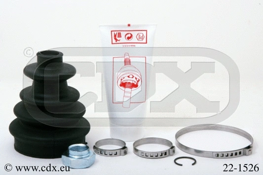 Jeu de joints-soufflets, arbre de commande CDX 22-1526
