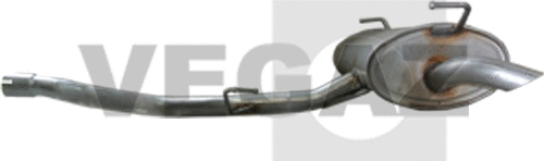 Silencieux arrière VEGAZ GmbH DS-351