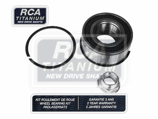 Kit de roulements de roue RCA FRANCE RCAK1225