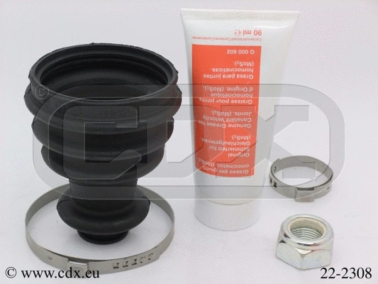 Jeu de joints-soufflets, arbre de commande CDX 22-2308