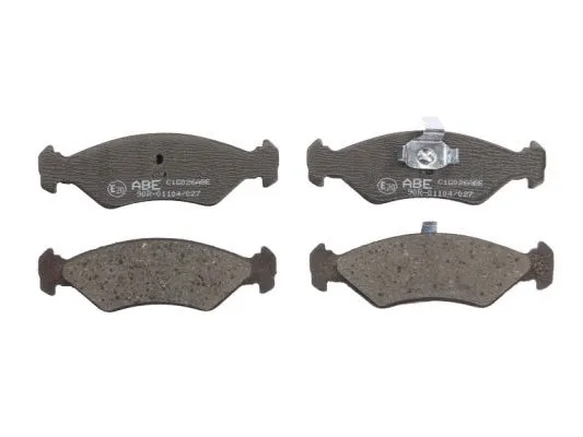 Kit de plaquettes de frein, frein à disque ABE C1G026ABE