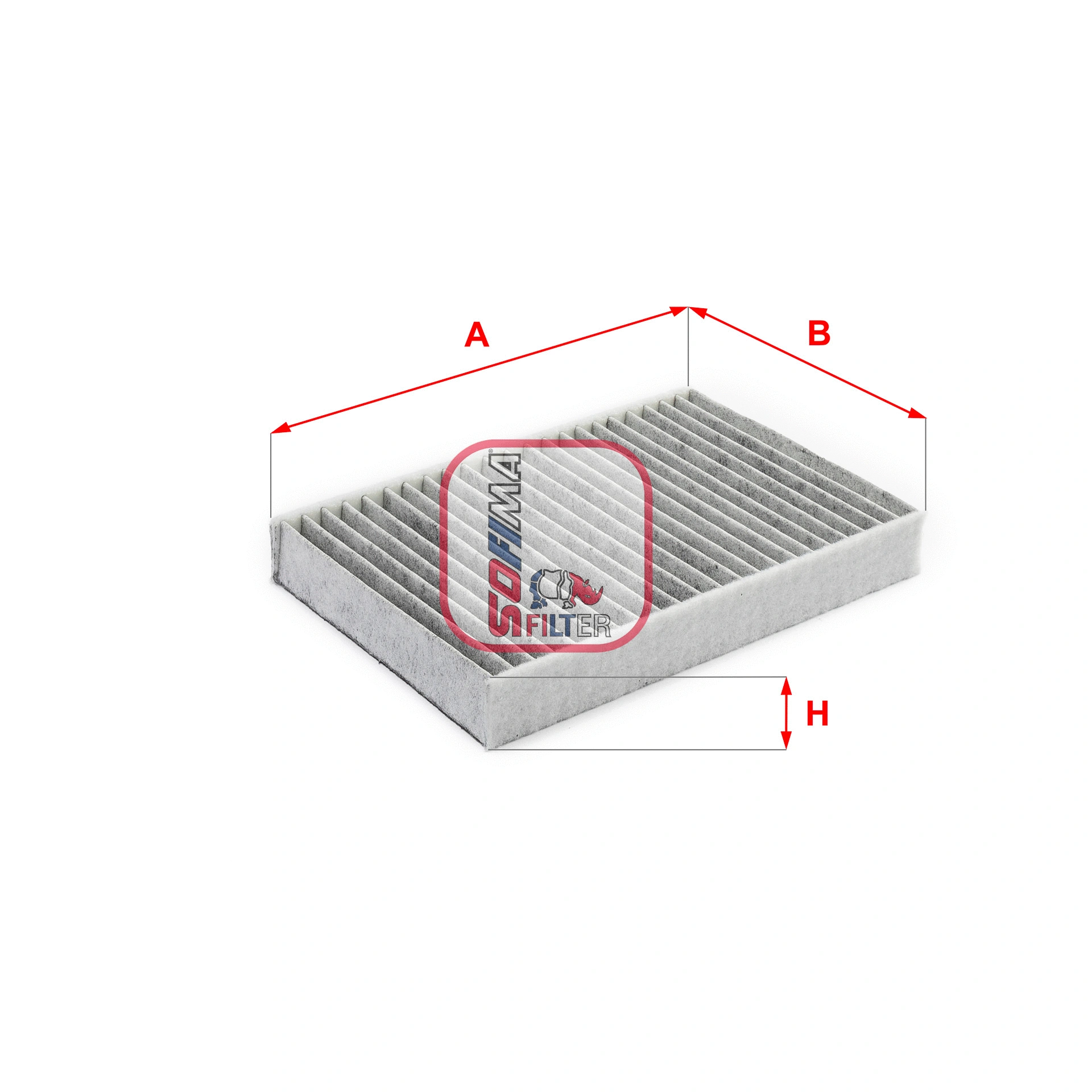 Filtre, air de l'habitacle SOFIMA S 4196 CA