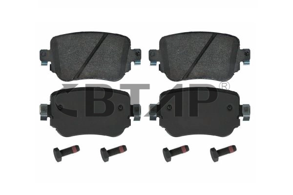 Kit de plaquettes de frein, frein à disque BTAP BVC206-072
