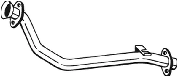 Tuyau d'échappement KLOKKERHOLM 839-321