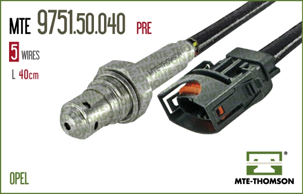 Sonde lambda MTE-THOMSON 9751.50.040