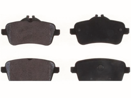 Kit de plaquettes de frein, frein à disque MTR 12157523