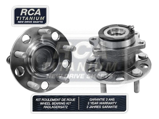 Kit de roulements de roue RCA FRANCE RCAK1421