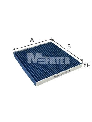 Filtre, air de l'habitacle MFILTER K 901BIO