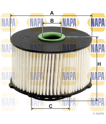 Filtre à carburant NAPA NFF2238