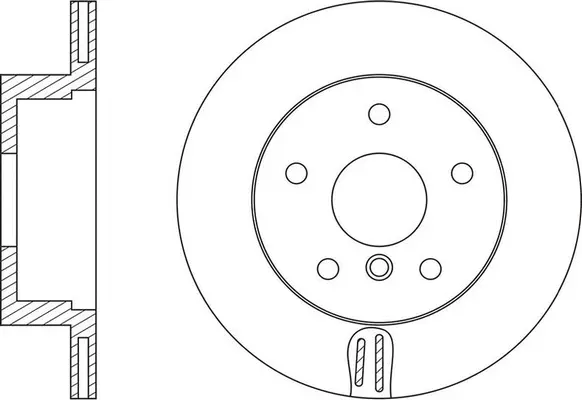 Disque de frein FIT FR0698V