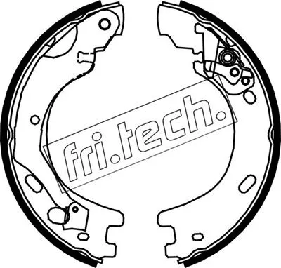 Jeu de mâchoires de frein, frein de stationnement fri.tech. 1092.313
