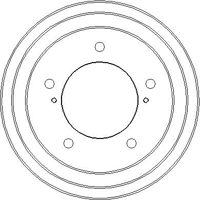 Tambour de frein National NDR289