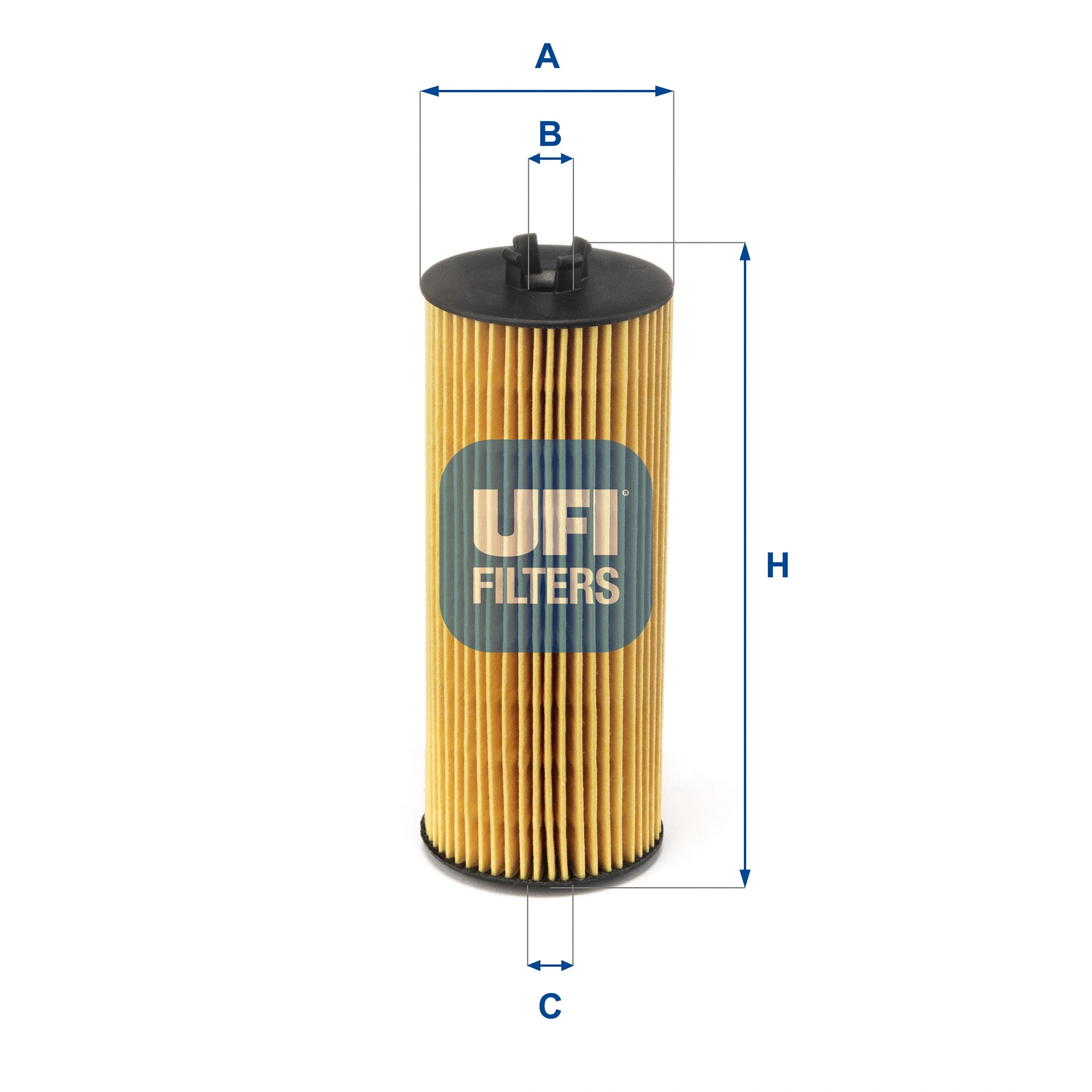 Filtre à huile UFI 25.204.00