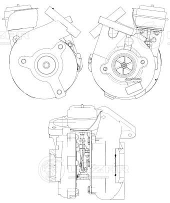 Compresseur, suralimentation LUZAR LAT 1401