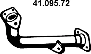 Tuyau d'échappement EBERSPÄCHER 41.095.72