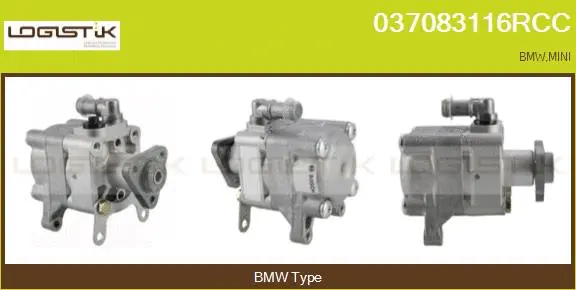 Pompe hydraulique, direction LGK 037083116RCC