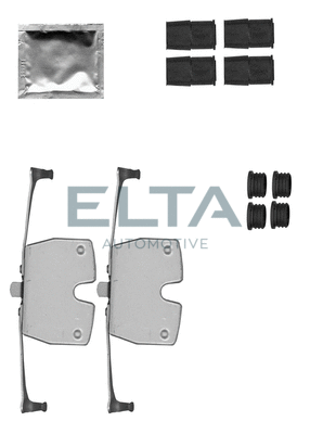 Kit d'accessoires, plaquette de frein à disque ELTA AUTOMOTIVE EA8762
