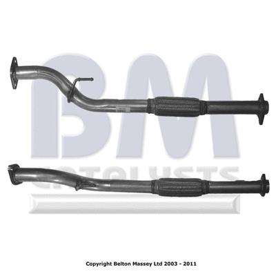 Tuyau d'échappement BM CATALYSTS BM50180