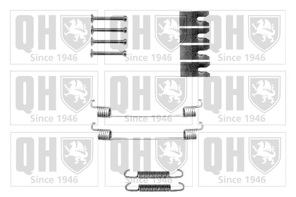 Kit d'accessoires, mâchoire de frein QUINTON HAZELL BFK462