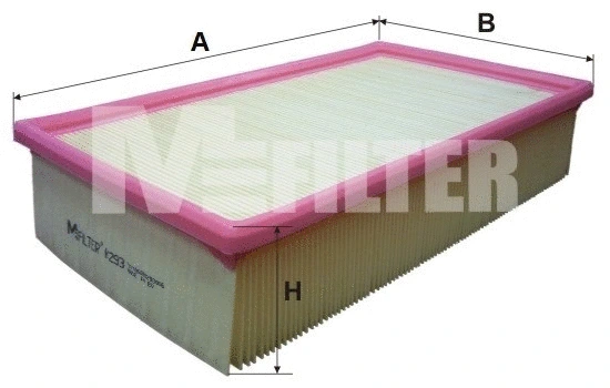 Filtre à air MFILTER K 293