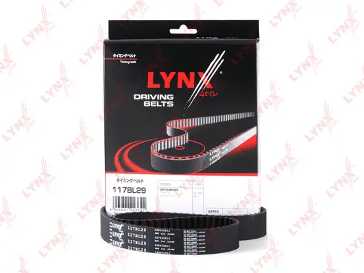 Courroie crantée LYNXAUTO 117BL29