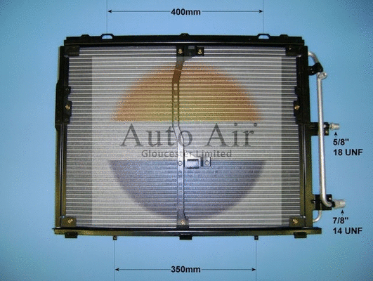 Condenseur, climatisation AUTO AIR GLOUCESTER 16-6582