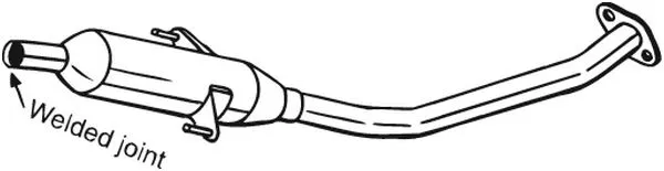 Silencieux central BOSAL 284-571